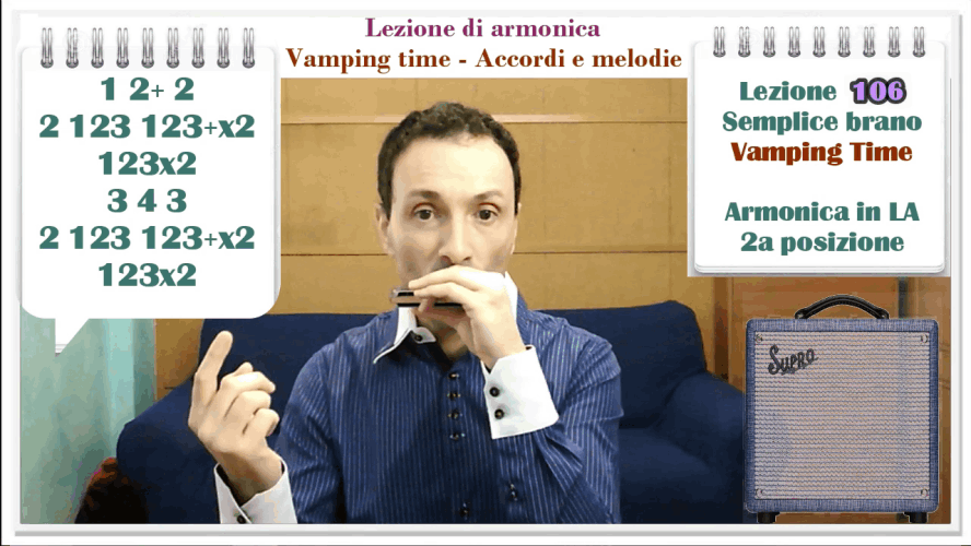 Lezione di armonica 106 - Vamping