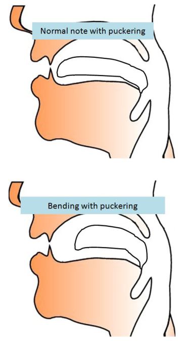 Come fare il bending con il metodo puckering