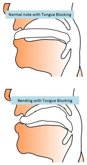 Come fare il bending con il tongue blocking