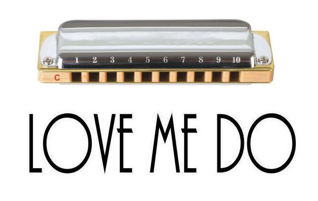 Love Me Do per armonica - logo