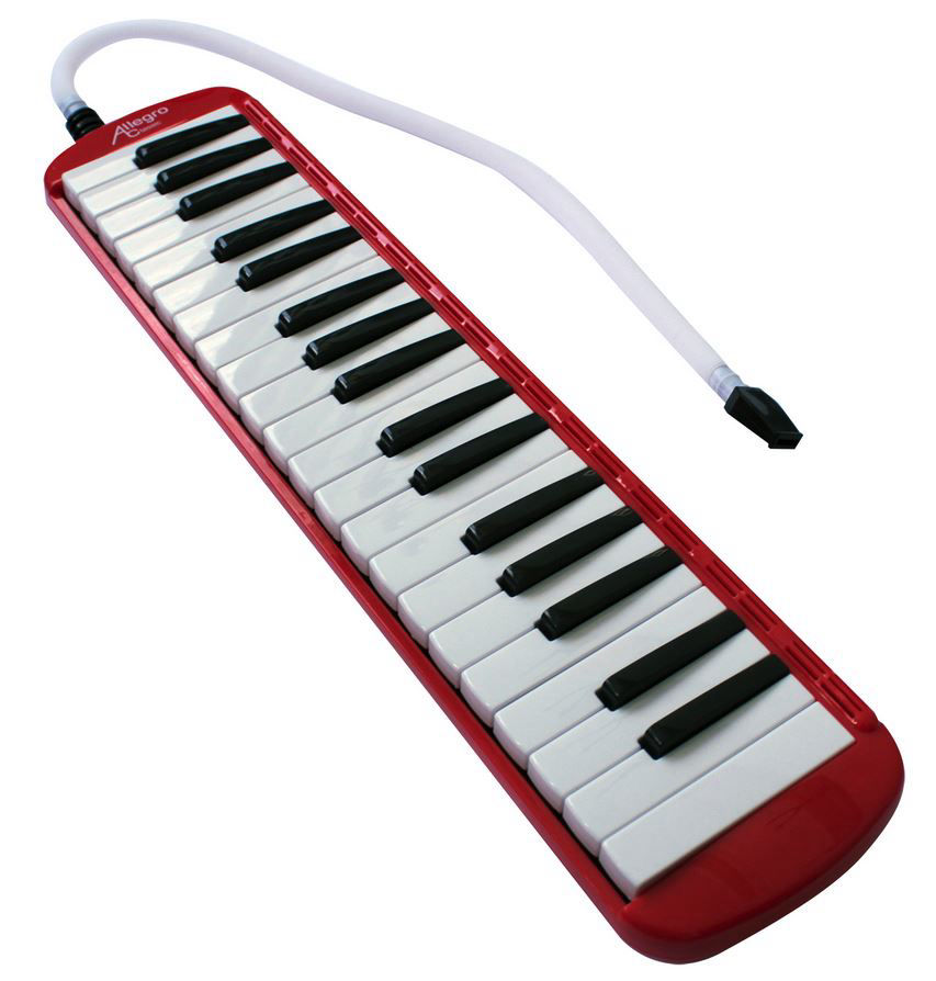 La melodica, uno strumento simile all'armonica