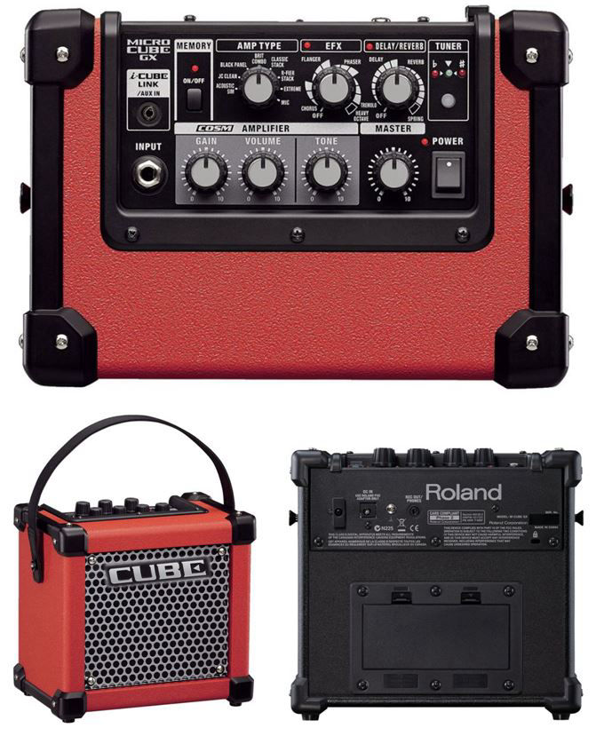 Amplificatore portatile per armonica Roland Micro Cube