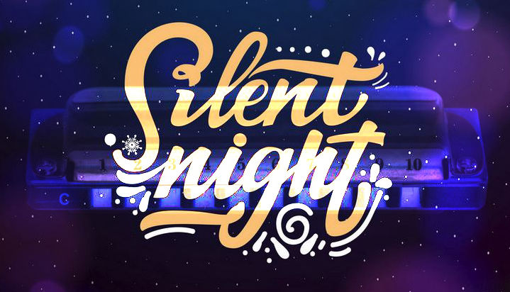 Silent Night per armonica - logo