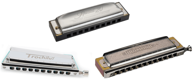 Armoniche diatonica, cromatica e trochilus