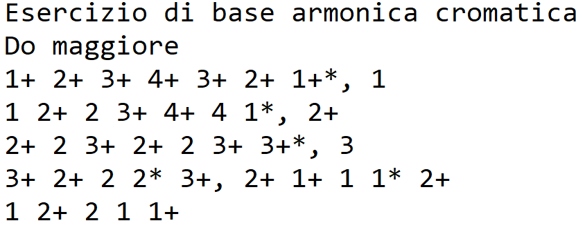Esercizio di base per armonica cromatica